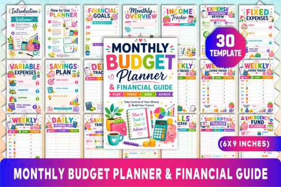 Download Monthly Budget Planner &amp; Financial Guide - Monthly budget planner Collection