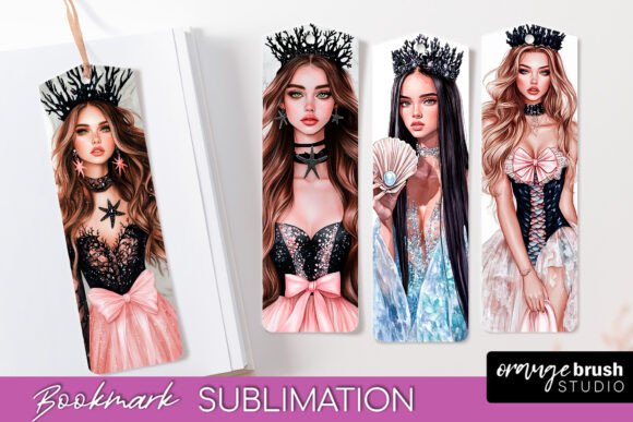 Download Mermaid Printable Bookmark PNG - Mermaid printable Collection