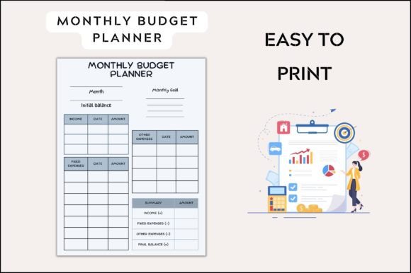 Download Monthly Budget Planner - Monthly budget planner Collection