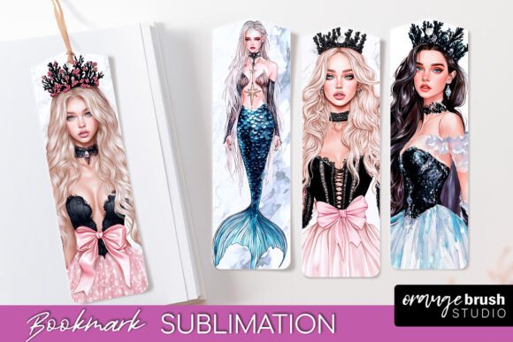 Download Mermaid Printable Bookmark PNG - Mermaid printable Collection