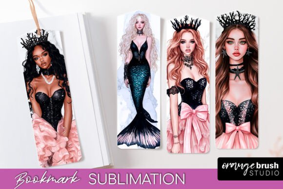 Download Mermaid Printable Bookmark PNG - Mermaid printable Collection