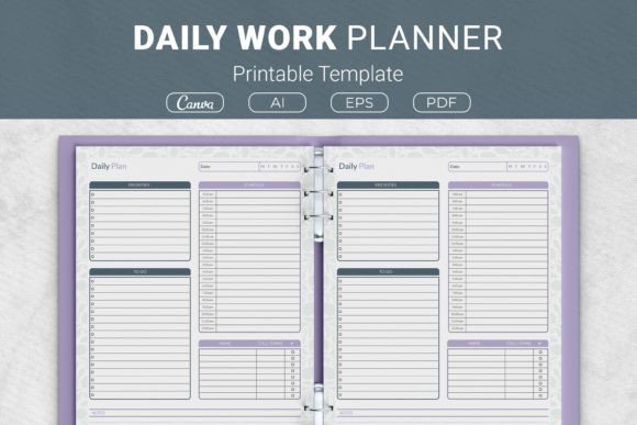 Download Daily Work Planner Template - Premium Resources