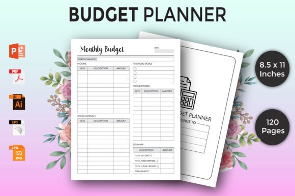 Download Monthly Budget Planner - Finance Planner - Monthly budget planner Collection